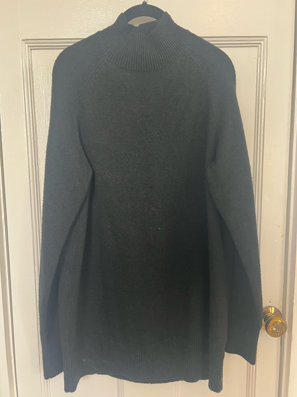 BOA | Women's Black Turtleneck Knit Dress